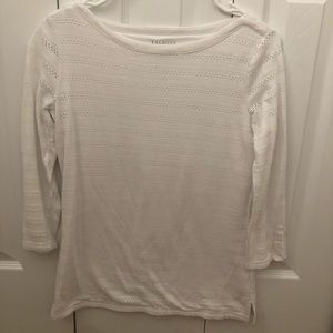 Talbots White Blouse